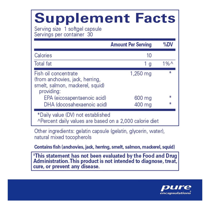 Aceite De Pescado O.n.e. Omega 30 Cápsulas Concentrado Epa D - Imagen 2