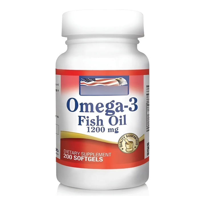 Omega 3 Aceite Pescado Fish Oil  (200 Caps)  Invima - Imagen 1