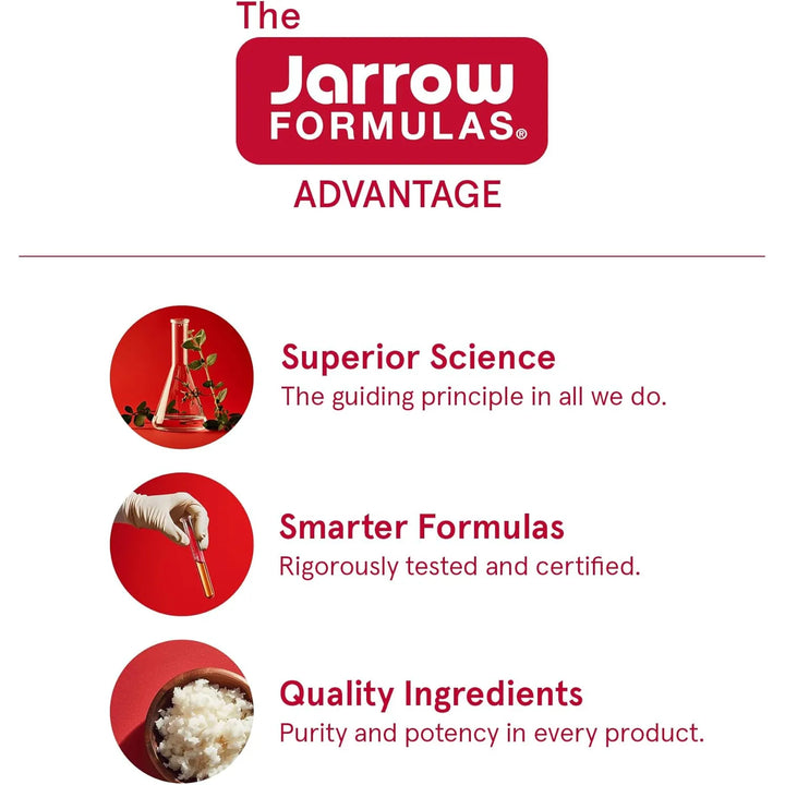 Teanina 100 Mg Aminoacidos Jarrow Formulas 60 Gomitas - Imagen 8