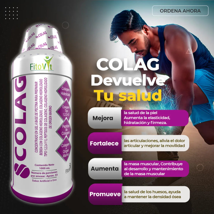 8 Colágenos Concentrados Péptidos De Colágeno Marino 1l X3 Uva - Imagen 6