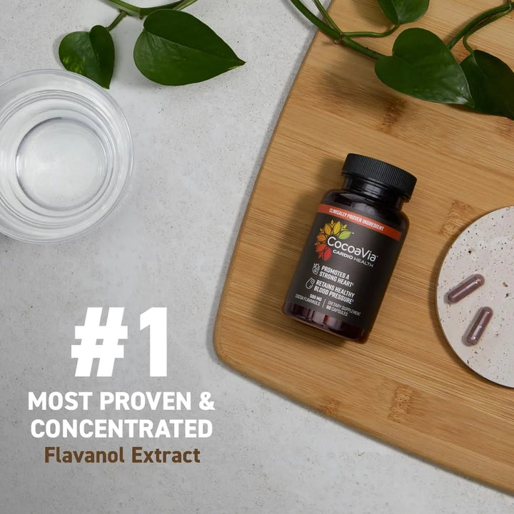 Cápsulas De Cacao 500 Mg Para Salud Cardiovascular Y Circula - Imagen 2