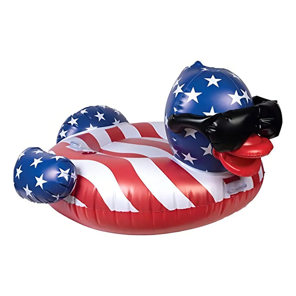Juego Derby Duck Stars Stripes Grande Diversion Acuatica Familiar