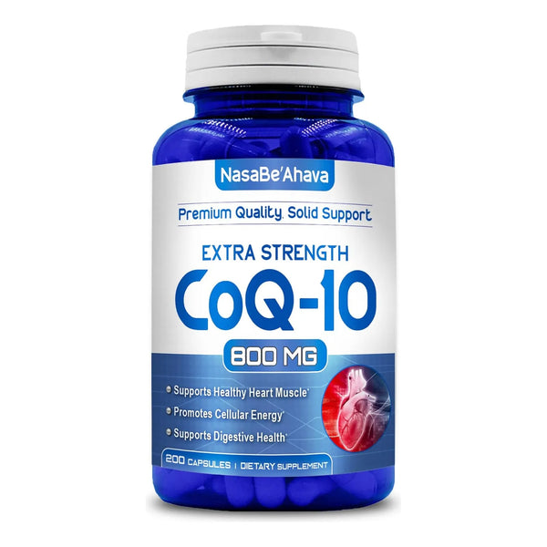 Cápsulas Coq10 800 Mg Coenzima Q10 De Fácil Absorción Para P - Imagen 1