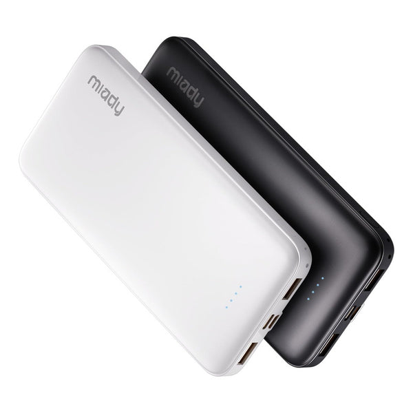 Cargador Portátil Negro Usb Dual 10000 Mah Innovación Y Movilidad