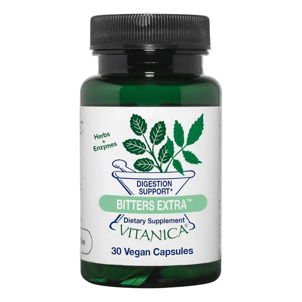 Bitters Extra 30 Cápsulas Digestivas Naturales Para Vegetariano