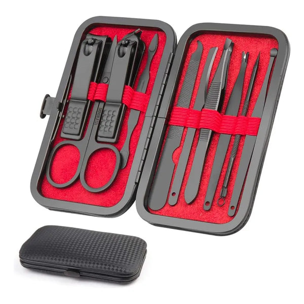 Kit De Manicura Y Pedicura 7 En 1 Juego Completo Para Cuidado Personal