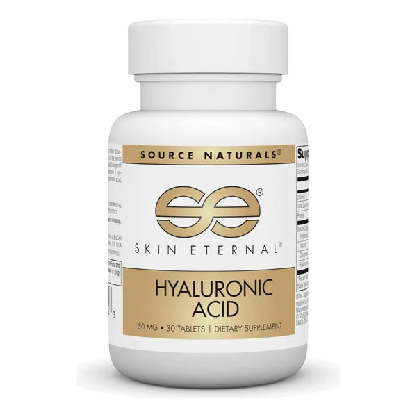 Acido Hialuronico 50mg 30 Comprimidos Para Hidratacion Y Elasticidad