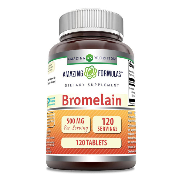 Bromelain 500 Mg Enzimas Proteoliticas Para Digestion