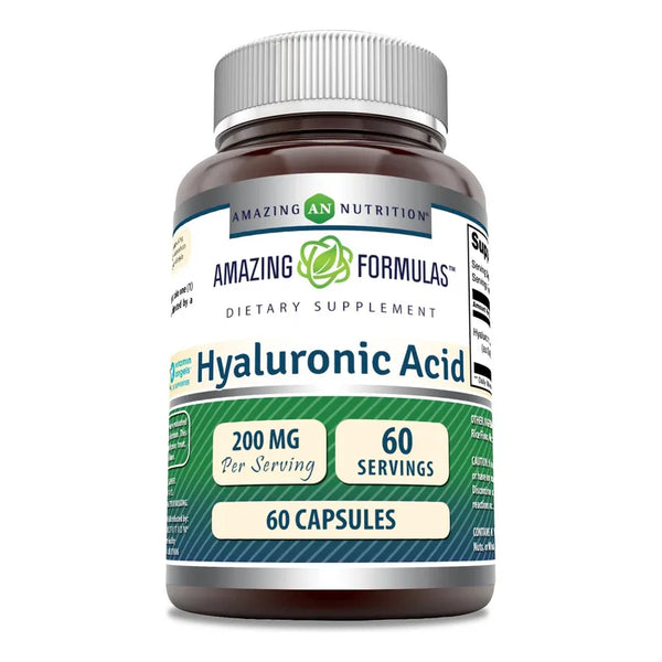 Acido Hialuronico 200 Mg 60 Capsulas Fortalecen La Piel
