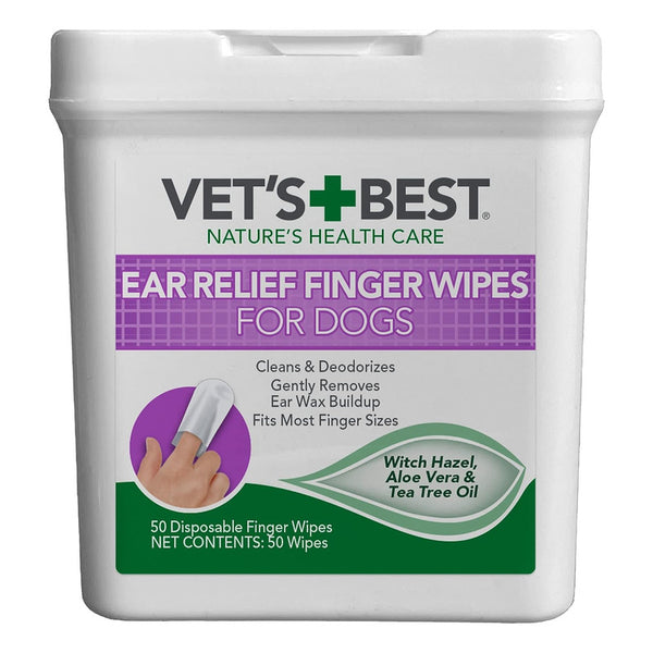 Vets Best Toallitas Limpieza Oidos Perros 50 Und Naturales