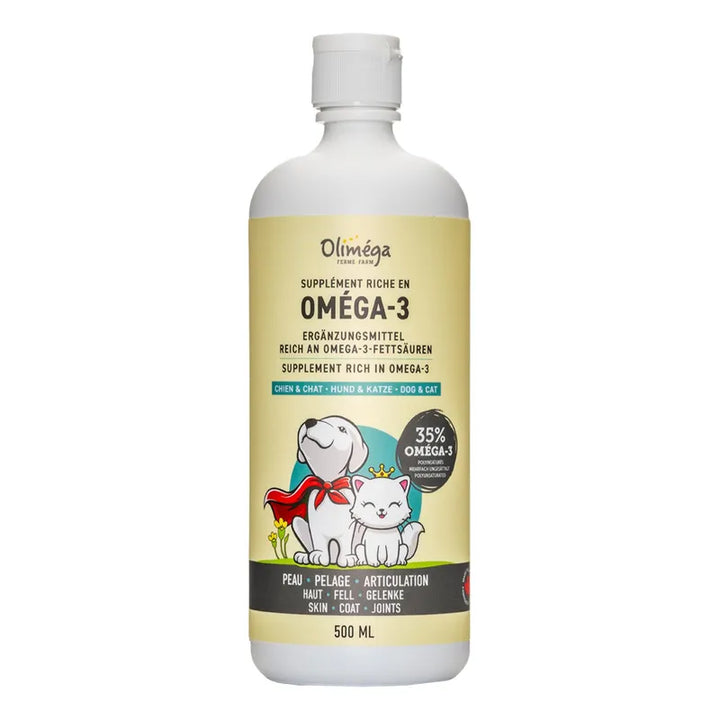 Aceite De Camelina Natural Para Mascotas 500 Ml Alto En Omeg - Imagen 1