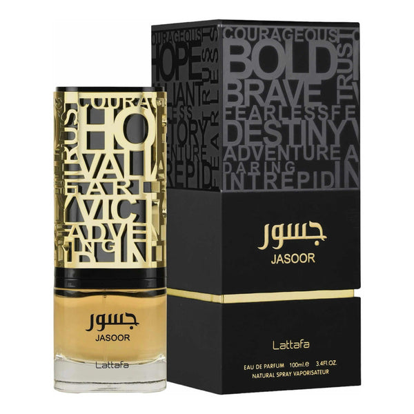 Lattafa Jasoor Perfume Unisex Con Notas Frescas Y Duraderas