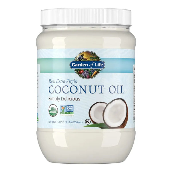 Aceite De Coco Garden Of Life Para Cocina Piel Y Cabello 858 Ml