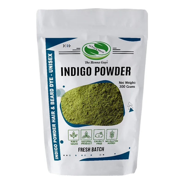 Polvo Indigo Natural Para Tinte Y Color Para El Cabello 300 Gramos