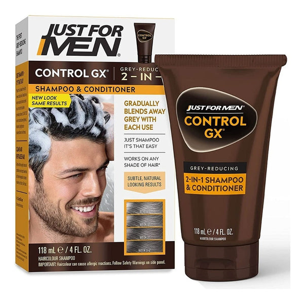 Just For Men Control Gx Shampoo Revitalización Canoas Apto Todo Tipo De Cabello