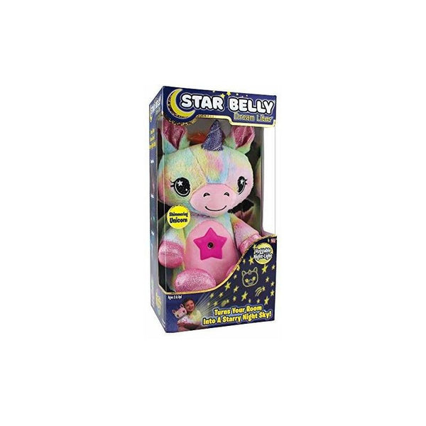 Ontel Star Belly Dream Lites Peluche Unicornio Luz Nocturna para Niños