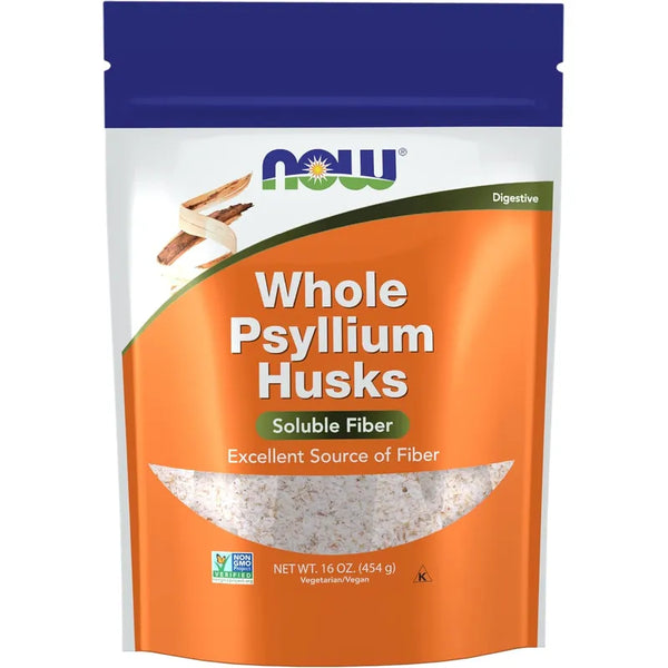 Cáscaras Enteras De Psyllium Fibra Soluble 454g Ideal Para Salud Digestiva