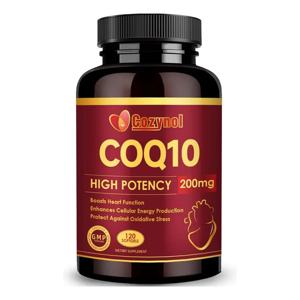 Capsulas Coq10 200 Mg Con Pqq Y Omega 3 Salud Optima
