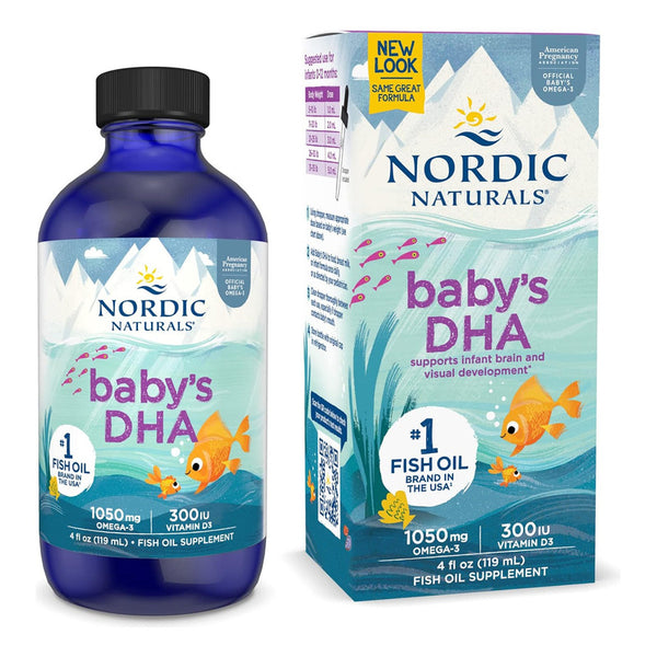 Dha Bebes Omega 3 Nordic Naturals Desarrollo Cerebral
