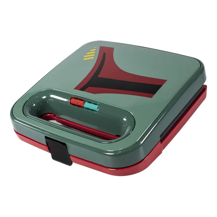 Wafflera Uncanny Brands Star Wars Boba Fett 2 Waffles 120v 750 Watts - Imagen 8