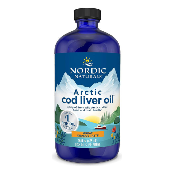 Aceite Higado Bacalao Nordic Naturals Cerebral Bienestar 473 Ml