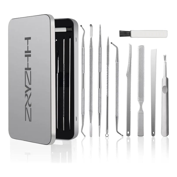 Kit Profesional Para Uñas Encarnadas 10 Piezas Solución Doméstica
