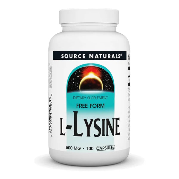 Aminoácidos L-Lisina Source Naturals Energía Y Colágeno