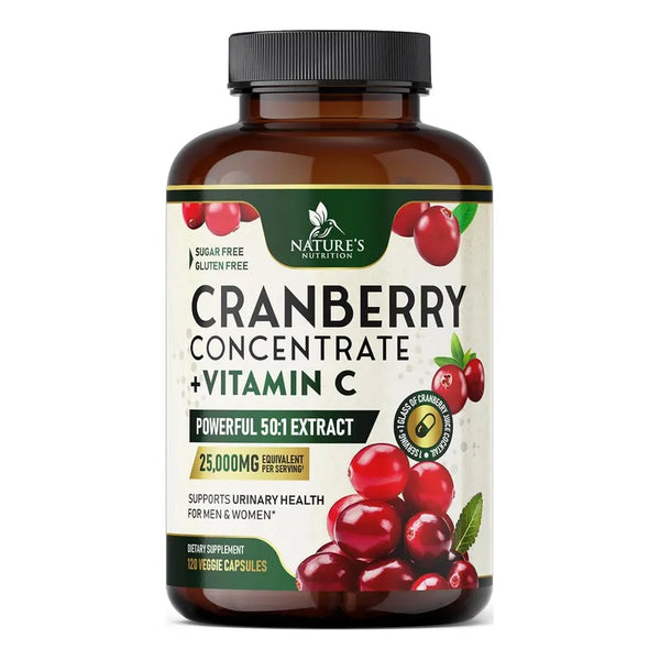 Pastillas De Arándano Con Vitamina C Extracto Concent Para Salud Urinaria