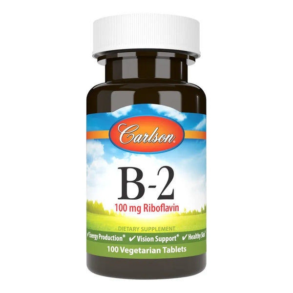 Cápsulas De Riboflavina 100 Mg Energía Y Salud