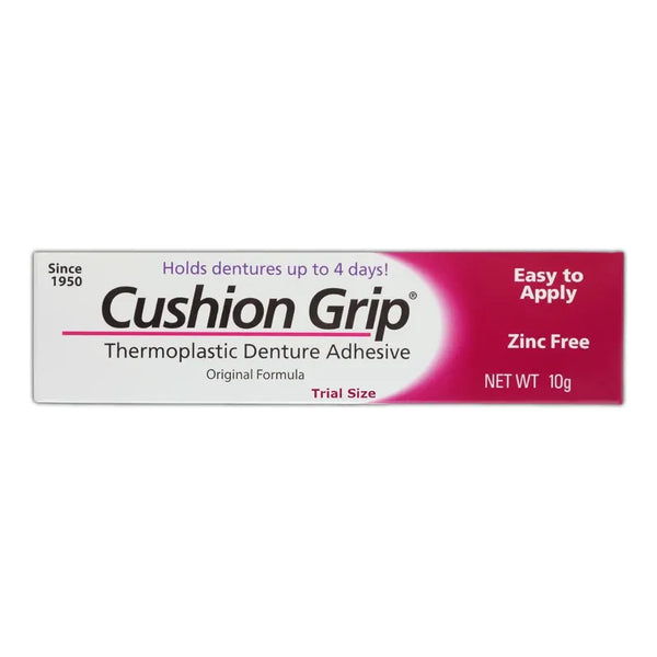 Cushion Grip Tubo De Prueba 10 Gramos Sujeta Dentaduras 4 Dias