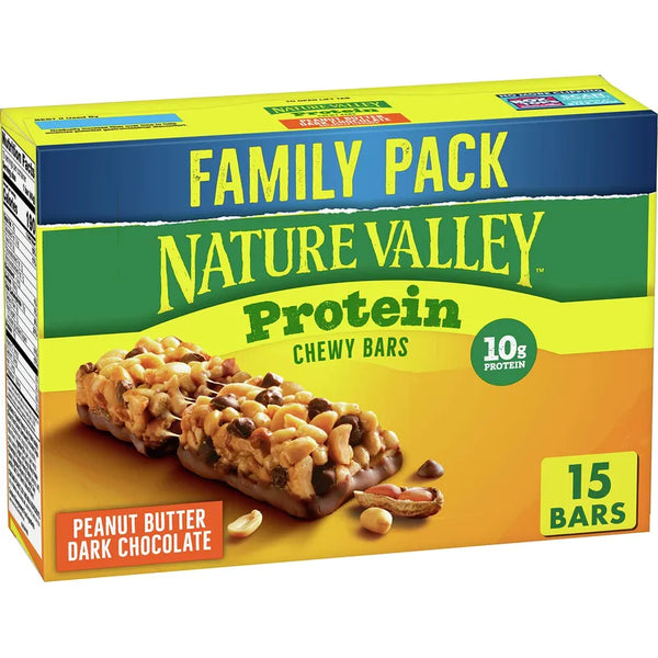 Barras De Granola Chocolate Amargo Y Mantequilla De Maní Snack Energético Saludable