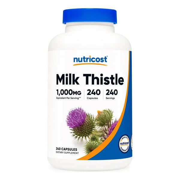 Capsulas De Cardo Mariano 270 Mg Calidad Premium Hasta 6 Meses