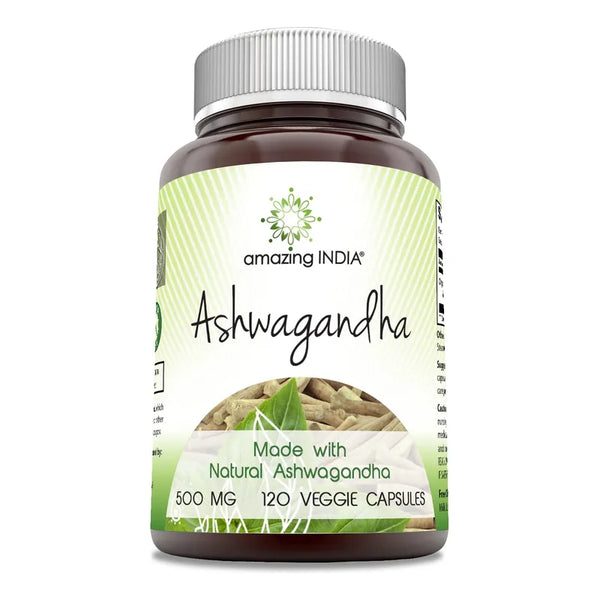 Capsulas De Ashwagandha 120 Unidades Refuerza Sistema Inmune Y Manejo Del Estrés