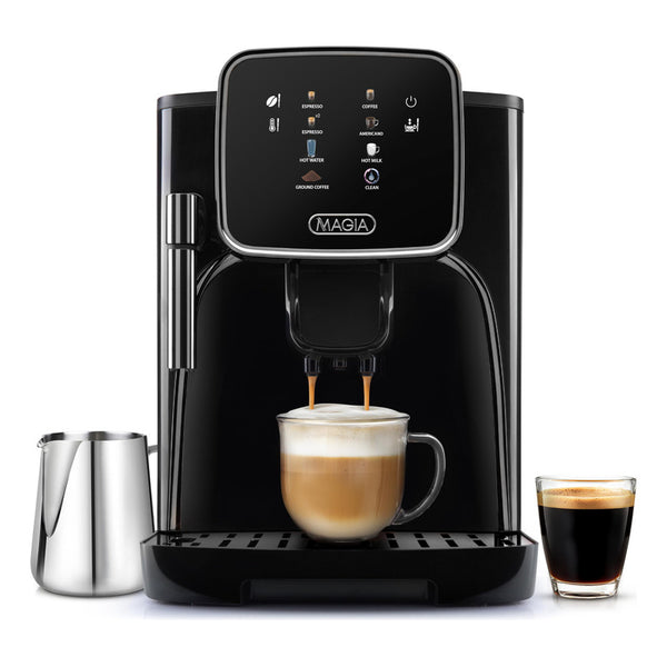 Cafetera Espresso Automática Zulay Kitchen Con Molinillo Pantalla Táctil Facilidad Y Variedad