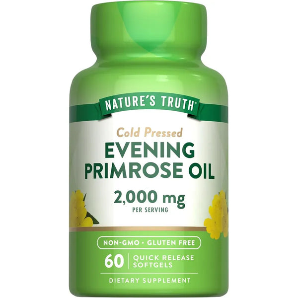 Capsulas Aceite De Onagra Prensado En Frio 60 Unidades Nature's Truth