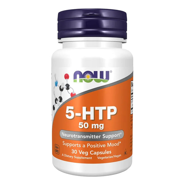 5 HTP 50 Mg Apoyo Neurotransmisores 30 Cápsulas Vegetales