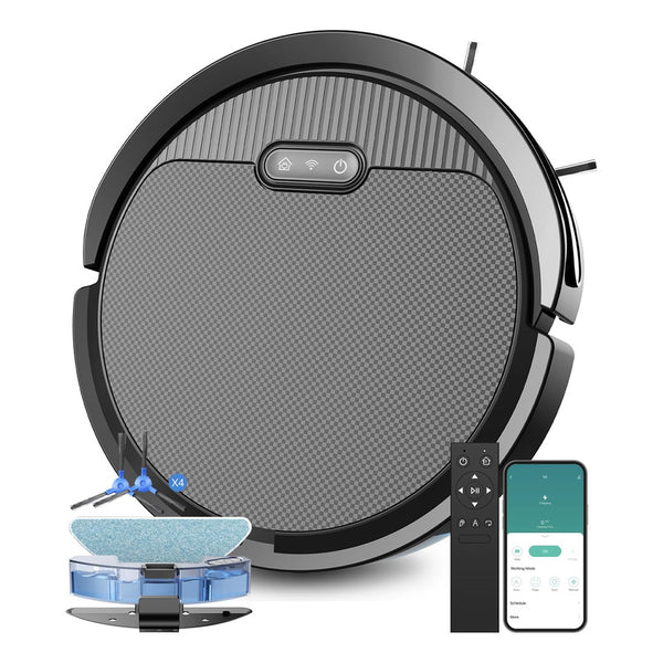 Robot Aspirador Pureatic V3 Potente Succión Y Control Por Voz