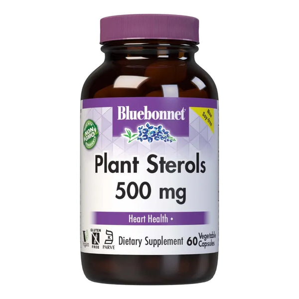Capsulas De Esteroles Vegetales 500 Mg Apoyo Al Corazon Sin Gluten Vegano