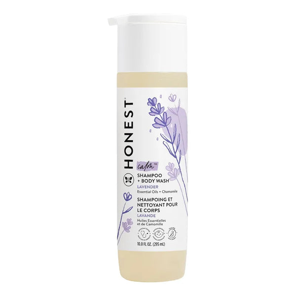 Jabón Y Champú Corporal Honest Lavanda Relajante 2 En 1 Suave Y Natural