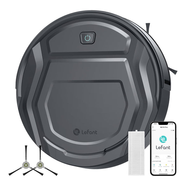 Robot Aspirador Lefant M210 Pro Autonomía 120 Min Para Pelo De Mascotas