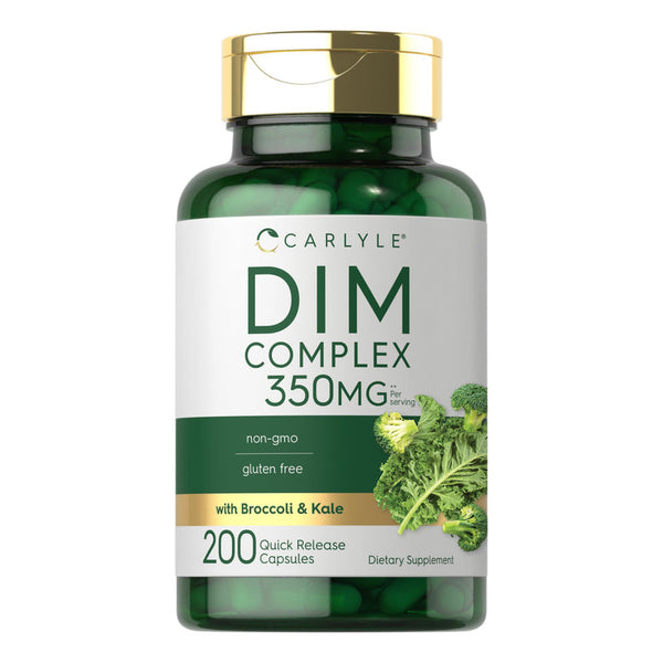 Suplemento Dim 350mg 200 Capsulas Vegetariano Sin Gluten