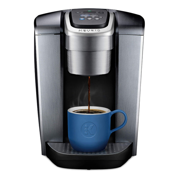 Cafetera Keurig K-Elite Plata Café Personalizable Café Fuerte Y Helado