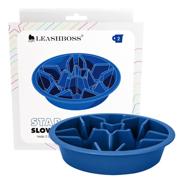 Cuenco Leashboss para Perros: Alimentación Lenta con Diseño de Laberinto