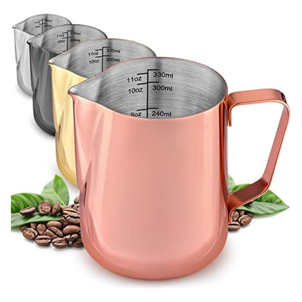 Vaso Espumador De Leche Zulay Taza Espumadora De Café Con Precisión
