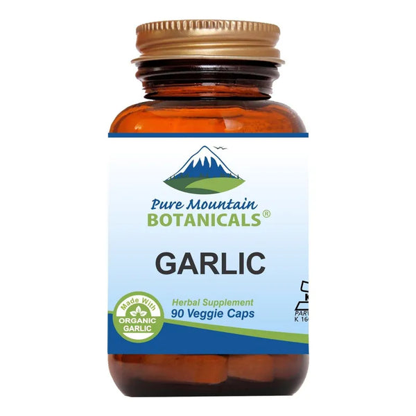 Capsulas De Ajo Organico 500 Mg Apoyo Inmune Saludable Veganas Sin Gluten