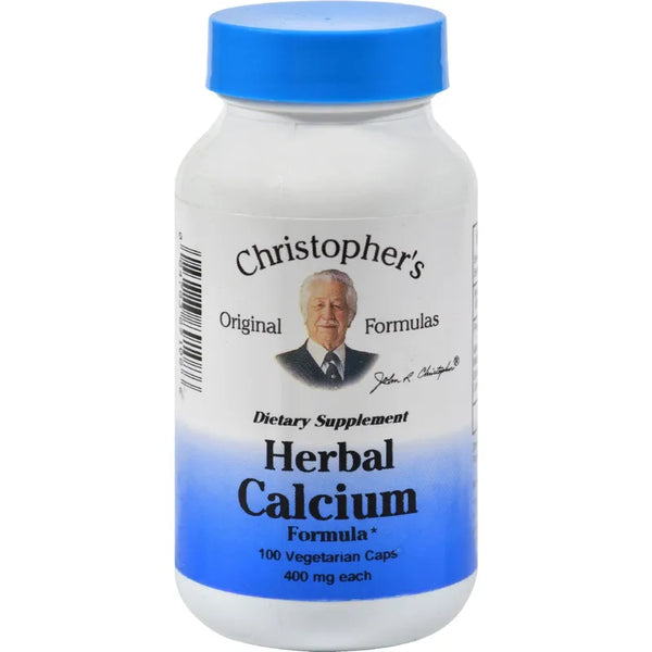 Capsulas De Calcio Para Huesos Fuertes Formula Herbaria 100 Unidades