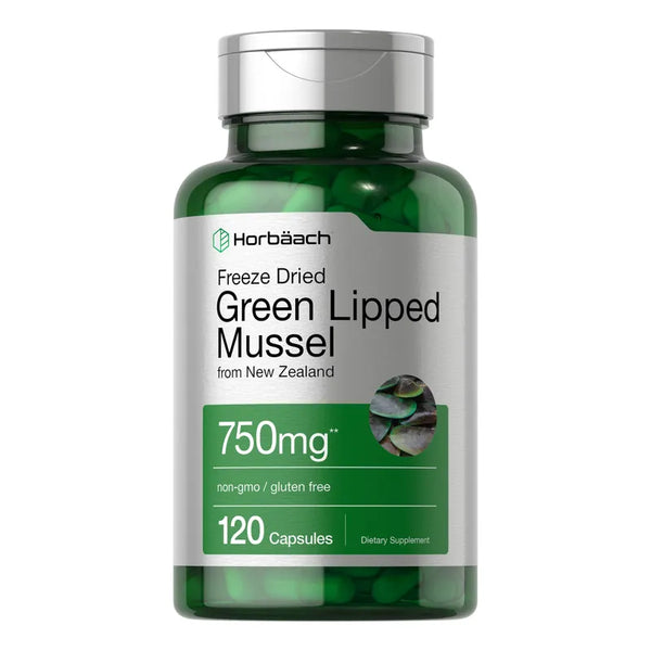 Capsulas Mejillon Labios Verdes 750 Mg 120 Unidades Para Bienestar