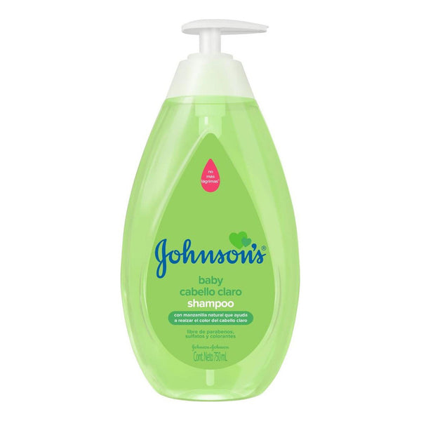 Shampoo Bebe Johnson's Manzanilla 750 Ml Cabello Suave Y Manejo