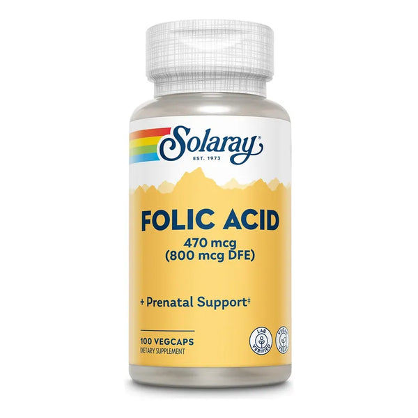 Acido Folico Vitamina B9 Vegano Suplemento Prenatal Saludable