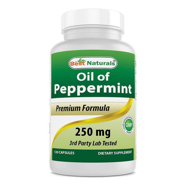 Aceite De Menta Best Naturals 250 Mg Calma Y Bienestar Diario